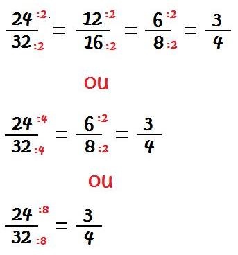 Frações: Aula 8 - Simplifique de frações. 